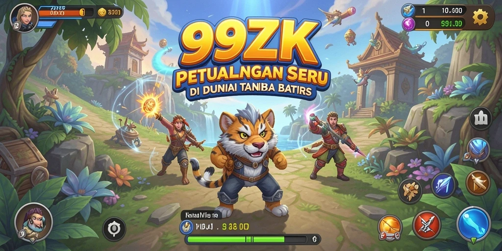 Tampilan gameplay seru dalam petualangan 99ZK.
