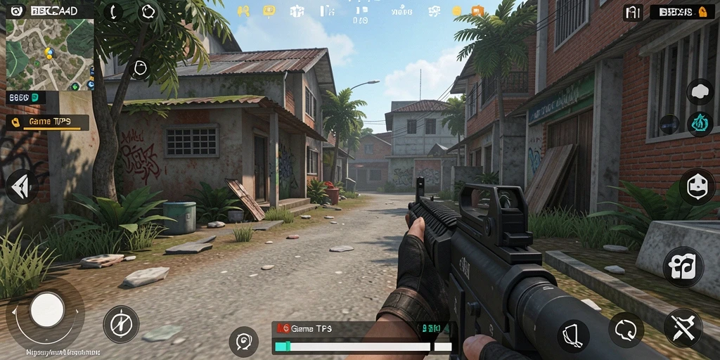Tampilan grafis menarik dengan aksi intens dalam gameplay TPS.