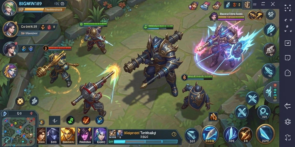 Tampilan gameplay SLG yang menarik dan mendebarkan.
