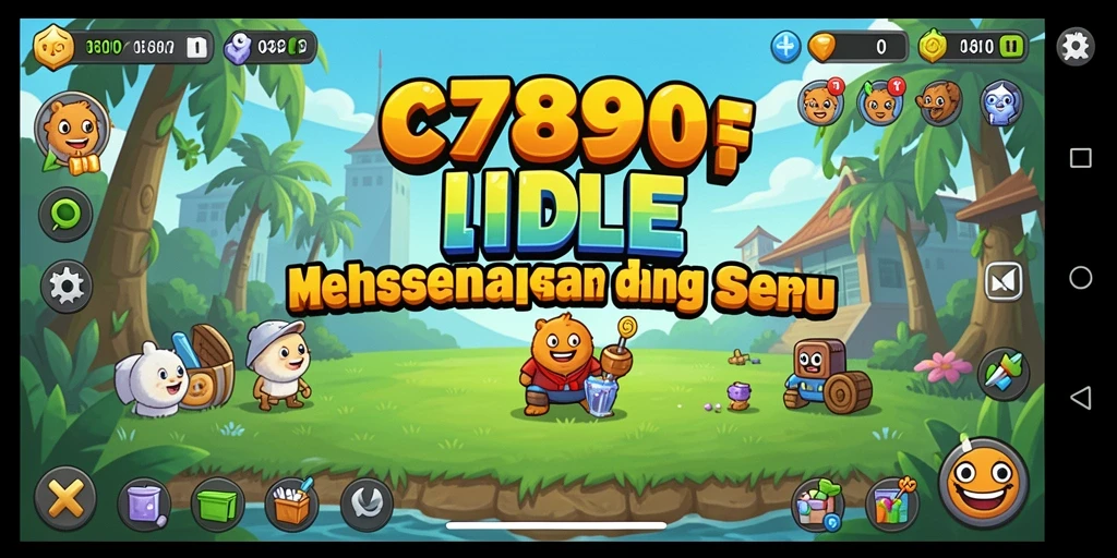 Tangkapan layar gameplay menunjukkan kemajuan dan strategi dalam C7890.