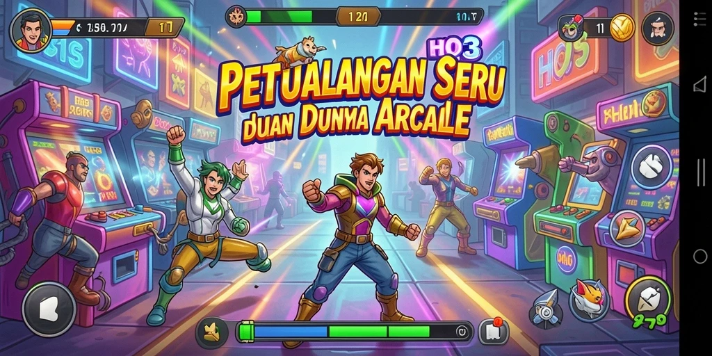 Gameplay seru dari HO3 dengan berbagai tantangan menarik.