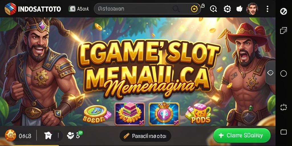 Gameplay Slot seru dan menegangkan di INDOSATTOTO