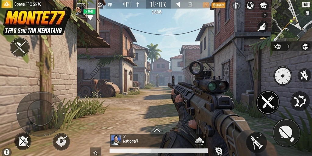 Gameplay intens dan grafis memukau di MONTE77